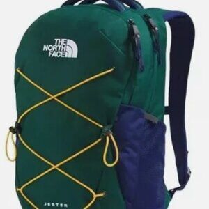 THE NORTH FACE JESTER SCHOOL LAPTOP BACKPACK Hunter Green